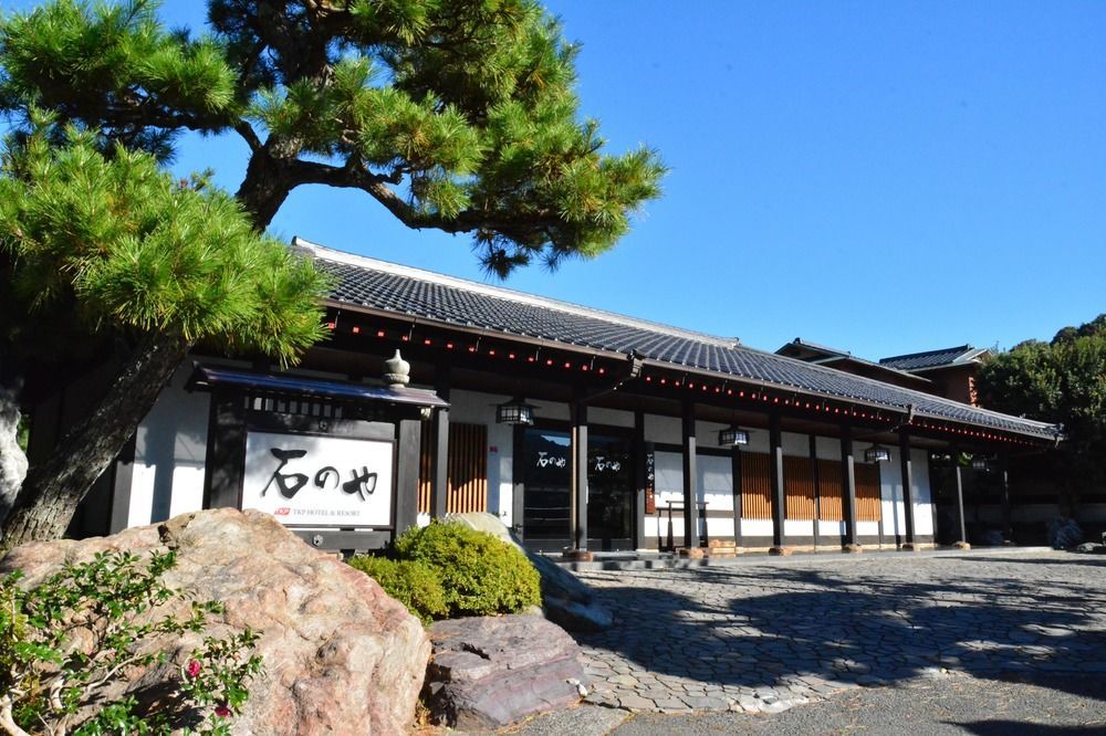 伊豆之国市 伊豆长冈石屋日式旅馆酒店 外观 照片